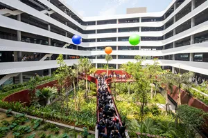 Một góc  F-Town 3 ngày khánh thành