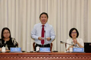 Phó Chủ tịch UBND TPHCM Dương Anh Đức: Chuyển đổi số cần đổi mới tư duy, thống nhất nhận thức. Ảnh: DŨNG PHƯƠNG