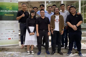 Các thành viên startup khoá 8