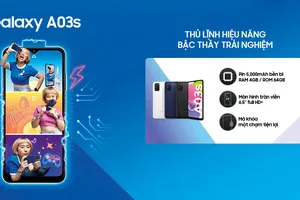 Galaxy A03s nằm ở phân khúc dưới 4 triệu đồng 