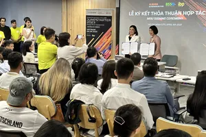 Các đơn vị ký kết hợp tác tại chương trình