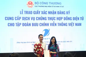 Tập đoàn VNPT nhận quyết định cung cấp dịch vụ chứng thực hợp đồng điện tử