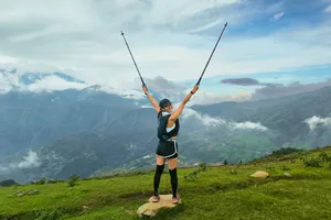 Sự trẻ trung đầy sức sống của một nữ vận động viên VMM 50km