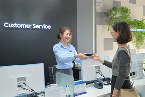 Dịch vụ Chăm sóc Khách hàng của Samsung Việt Nam dẫn đầu xu hướng dịch vụ mang ý thức môi trường của tập đoàn
