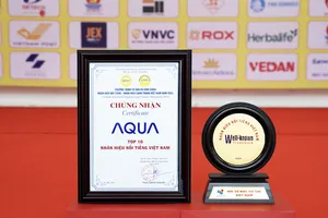 AQUA Việt Nam đã nhận giải “Nhãn hiệu nổi tiếng, nhãn hiệu cạnh tranh Việt Nam”
