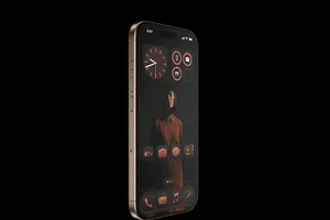 iPhone 16 với màu Desert Titanium 