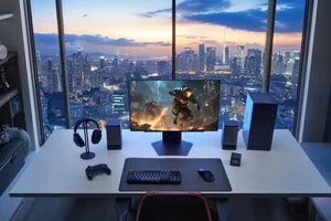 LG UltraGear 2025 sở hữu thiết kế hiện đại, tối ưu không gian.