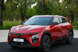 VF 7 thiết kế ấn tượng, đậm chất thể thao và hiện đại