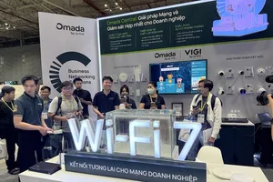 Gian hàng TP-Link tại tại Triển lãm Quốc tế Vietnam ICTComm 2025