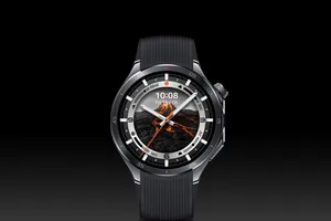 OPPO Watch X2 với màu đen mạnh mẽ, cá tính.