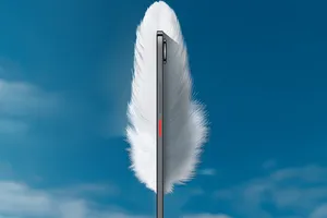 nubia Air mỏng chỉ 5,9mm và chỉ nặng 172g.