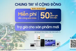 Chương trình được áp dụng đến ngày 31-10-2025