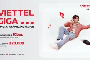 Gói cước Viettel GIGA tốc độ tối thiểu 1 Gbps