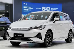 BYD M6 sở hữu không gian nội thất rộng rãi hàng đầu phân khúc MPV thuần điện