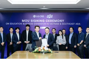 Lễ ký kết hợp tác giữa FPT và LG CNS