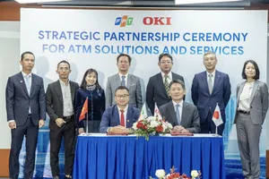 FPT và OKI hợp lực đưa công nghệ ATM Nhật Bản đến Việt Nam.