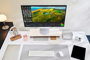 UltraFine evo 6K sở hữu vẻ ngoài ấn tượng với thiết kế tràn viền 4 cạnh