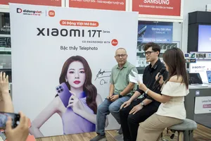 Các KOL công nghệ chia sẻ trải nghiệm Xiaomi 17T series trong buổi workshop của hệ thống Di Động Việt