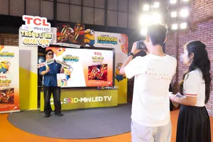 Trải nghiệm hoạt động cùng TCL tại lễ ra mắt phim Minions & Quái Vật