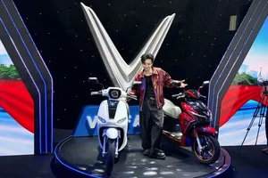 Bộ đôi xe máy điện VinFast Kinet và Kyo vừa được ra mắt tại TPHCM