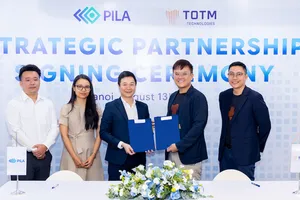 Đại diện PILA ký kết hợp tác chiến lược cùng TOTM Technologies (Singapore)