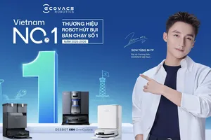 ECOVACS hợp tác cùng nghệ sĩ Sơn Tùng M-TP trong vai trò Đại sứ thương hiệu tại Việt Nam.