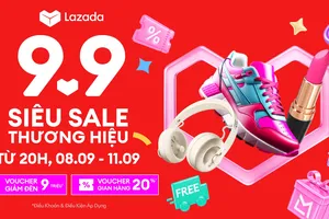 Lazada khởi động Siêu Sale thương hiệu 9-9