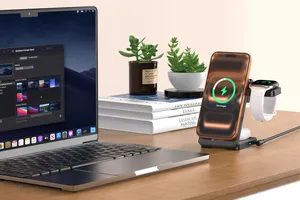 Một thiết bị sạc cho iPhone của MAZER