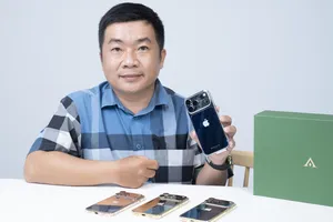 Nhà chế tác Thắng Eric với iPhone 18 Pro Max PRIME MASTER DIAMOND - 0.79 CT.