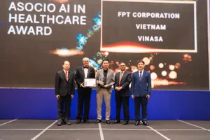 FPT được vinh danh ở hạng mục AI trong y tế ở giải thưởng ASOCIO Digital & AI Awards