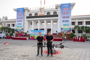 Các thiết bị UAV đã được FPT Shop triển khai tại Điện Biên. 