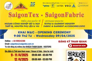 Sắp diễn ra triển lãm quốc tế ngành dệt may SaigonTex - SaigonFabric 2025