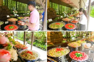 Phát sốt với tọa độ BBQ buffet độc lạ tại khu du lịch Núi Thần Tài