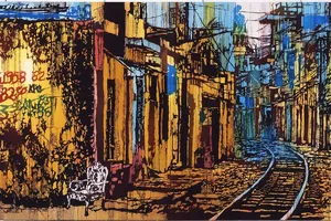 Việt Nam đầy cảm xúc qua tranh nhuộm truyền thống Nhật Bản