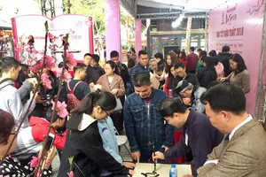 Rộn ràng Phố sách Hà Nội khai xuân