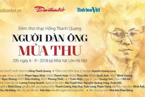Đêm thơ nhạc "Người đàn ông mùa thu"