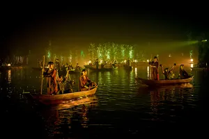 Vở diễn thực cảnh Tinh hoa Bắc bộ tạo dấu ấn với sự tham gia của 150 nông dân 