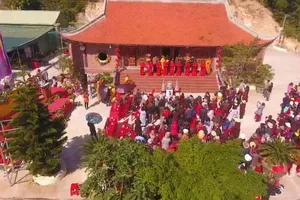 Chùa Trúc Lâm Cô Tô được xây dựng tại khu đồi Truyền hình, có tổng diện tích hơn 2,5ha