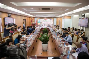 Quang cảnh buổi họp báo