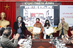 Trao giải Sáng tác kịch bản phim Tài liệu và kịch bản phim Hoạt hình năm 2021