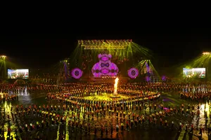 Mãn nhãn, xúc động vở đại vũ kịch “Xòe Thái - Tinh hoa miền di sản” vinh danh di sản thế giới Xòe Thái 