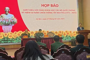 Tướng lĩnh quân đội, nhân chứng lịch sử tham dự hội thảo Chiến thắng Tây Nguyên 1975