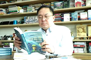 Anh Hoàng Nam Tiến, con trai út của Thiếu tướng Hoàng Đan