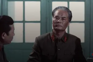 Cảnh trong phim Giải phóng Sài Gòn