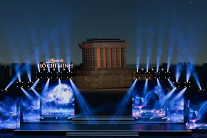 Chương trình nghệ thuật đặc biệt tôn vinh Chủ tịch Hồ Chí Minh tại quảng trường Ba Đình