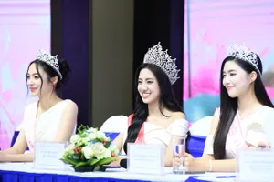 Hoa hậu Việt Nam 2024 rạng rỡ tại Hà Nội