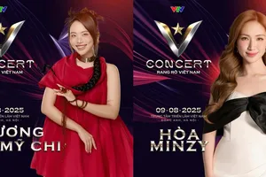 Dàn sao đình đám quy tụ tại "V Concert - Rạng rỡ Việt Nam"