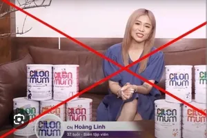 Phạt MC Hoàng Linh hơn 100 triệu đồng do sai phạm trong quảng cáo sữa