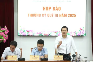 Họp báo thường kỳ quý 3-2025 của Bộ VH-TT-DL