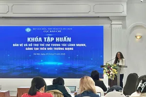Tập huấn “Bảo vệ và hỗ trợ trẻ em tương tác lành mạnh, sáng tạo trên môi trường mạng”